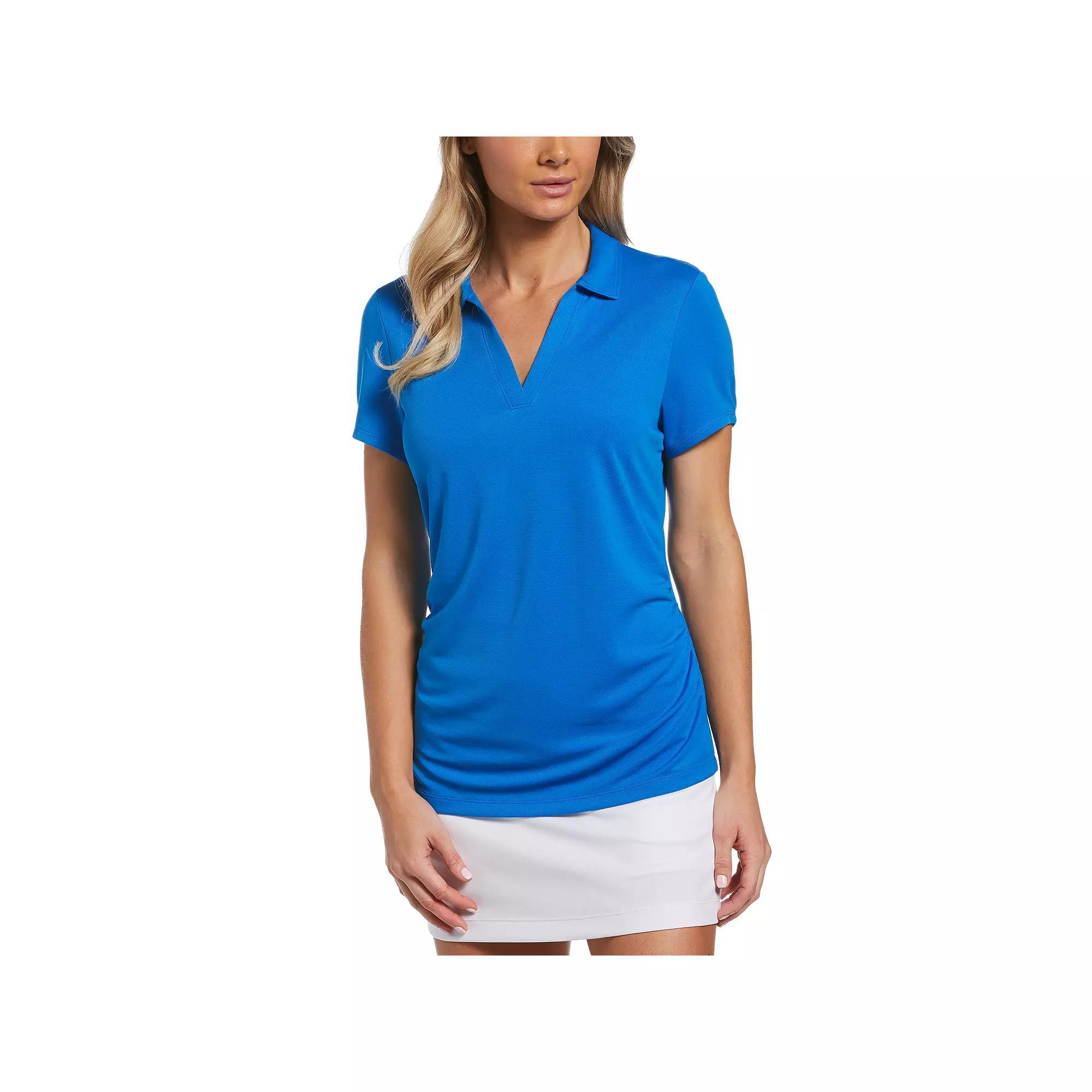 Women's Grand Slam Short Sleeve Golf Polo, Size: XS, Princess Blue Product Image