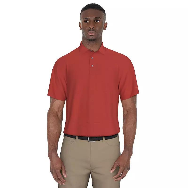 Men's Grand Slam Classic-Fit Solid Golf Polo, Size: Large, Deep Green Product Image