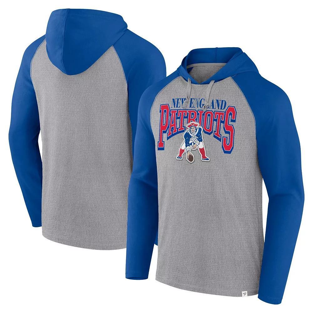 Men's Fanatics Gray/Black Jacksonville Jaguars Under Center Long Sleeve Hoodie T-Shirt, Size: Medium, Grey Product Image