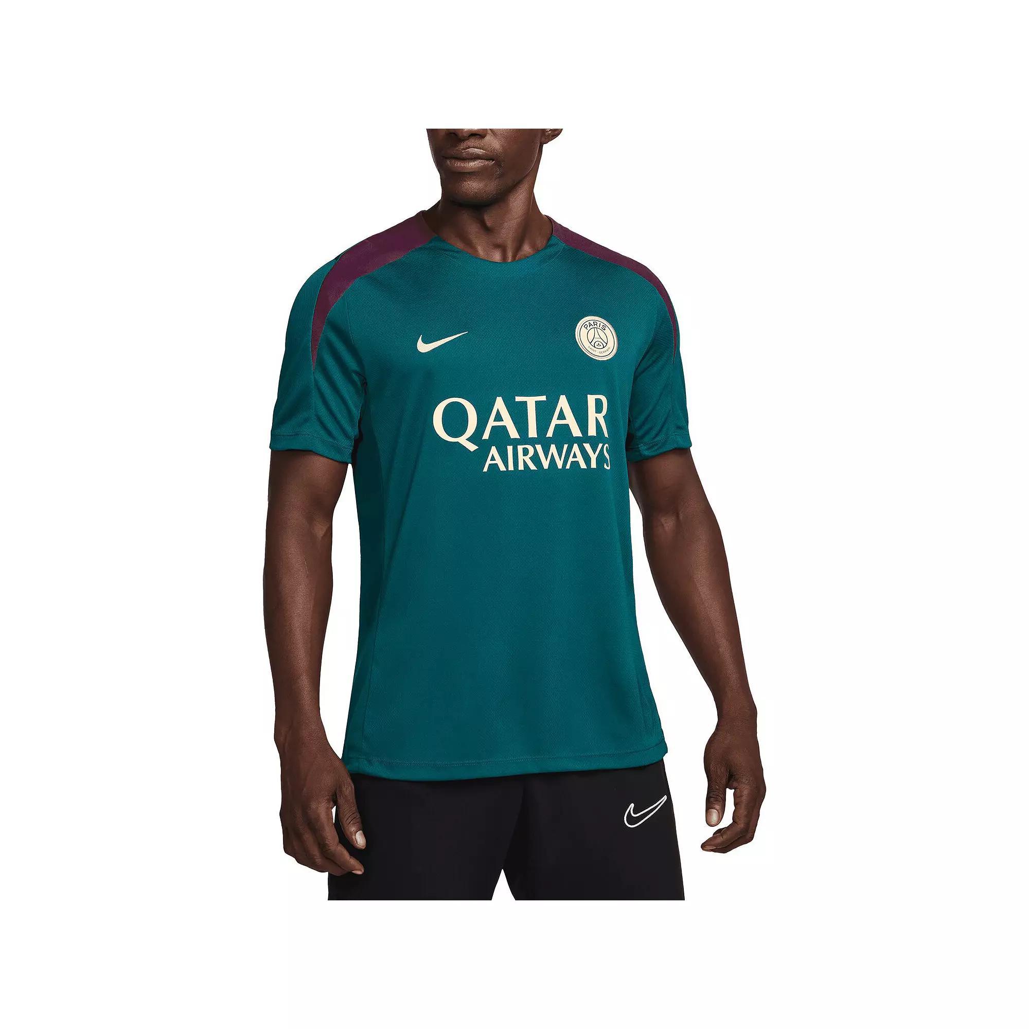 Men's Nike Teal Paris Saint-Germain 2024/25 Strike Performance Top, Size: Large, Psg Blue Product Image
