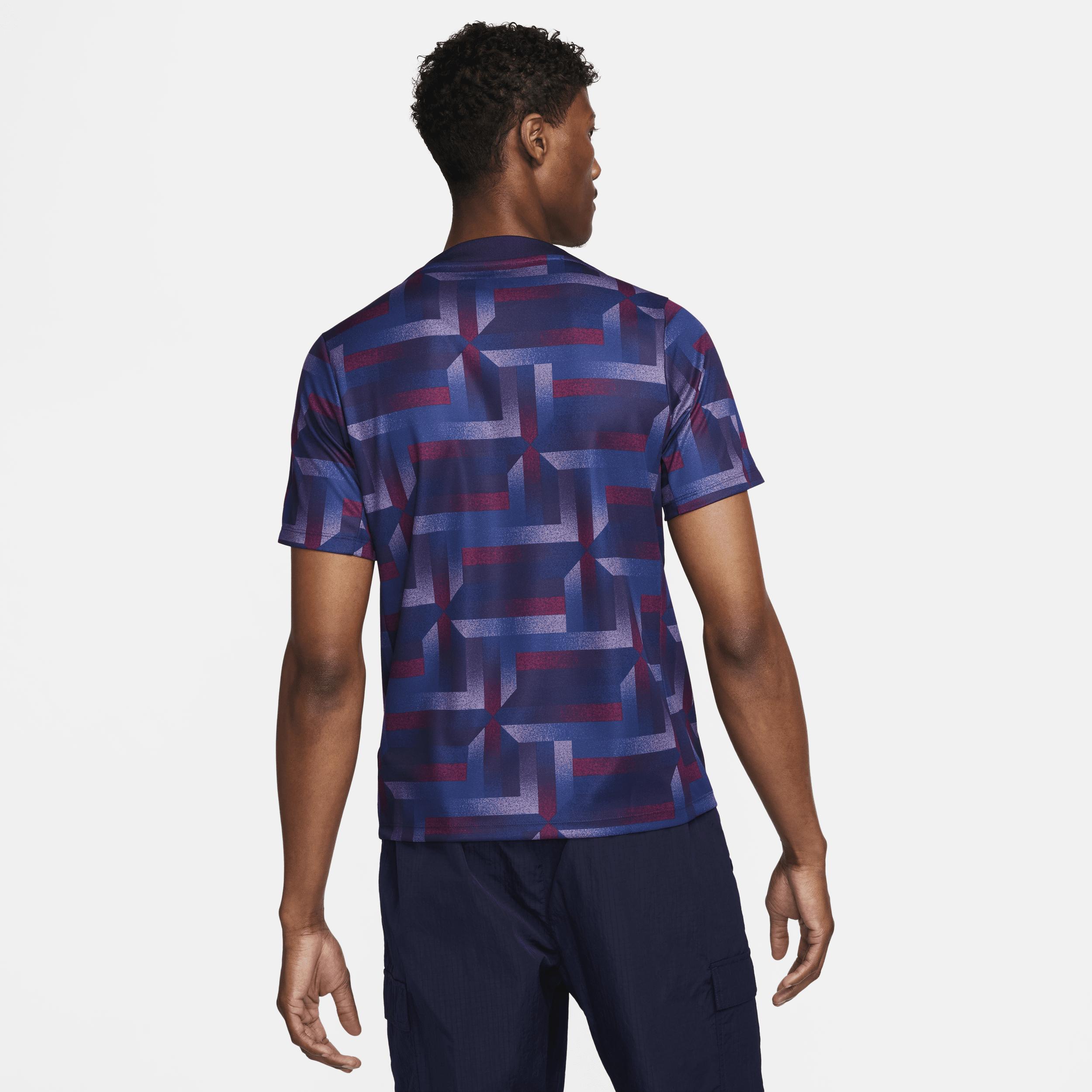 England Academy Pro Nike Mens Dri-FIT Soccer Pre-Match Short-Sleeve Top Product Image
