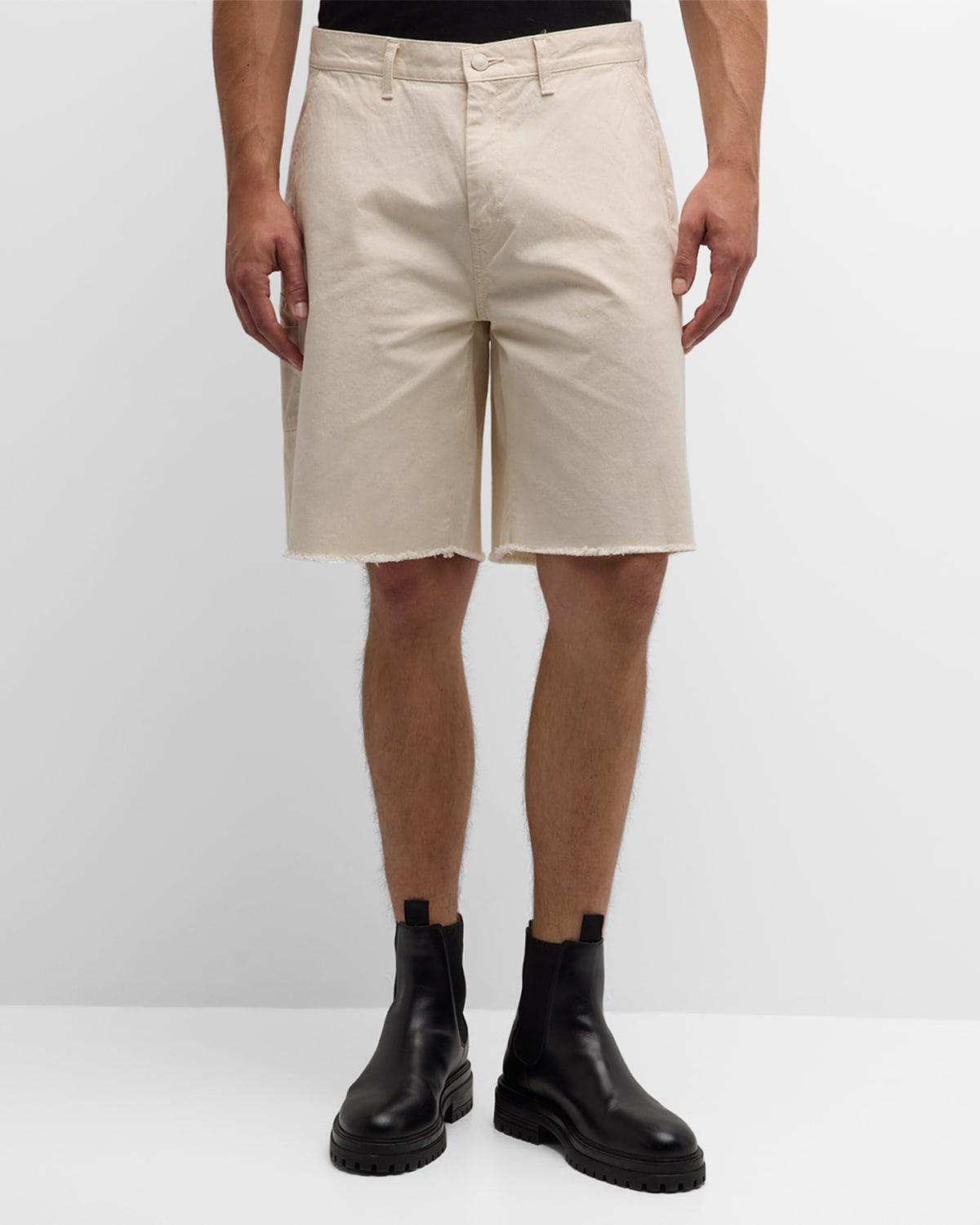 Mens Cutoff Canvas Work Shorts Product Image