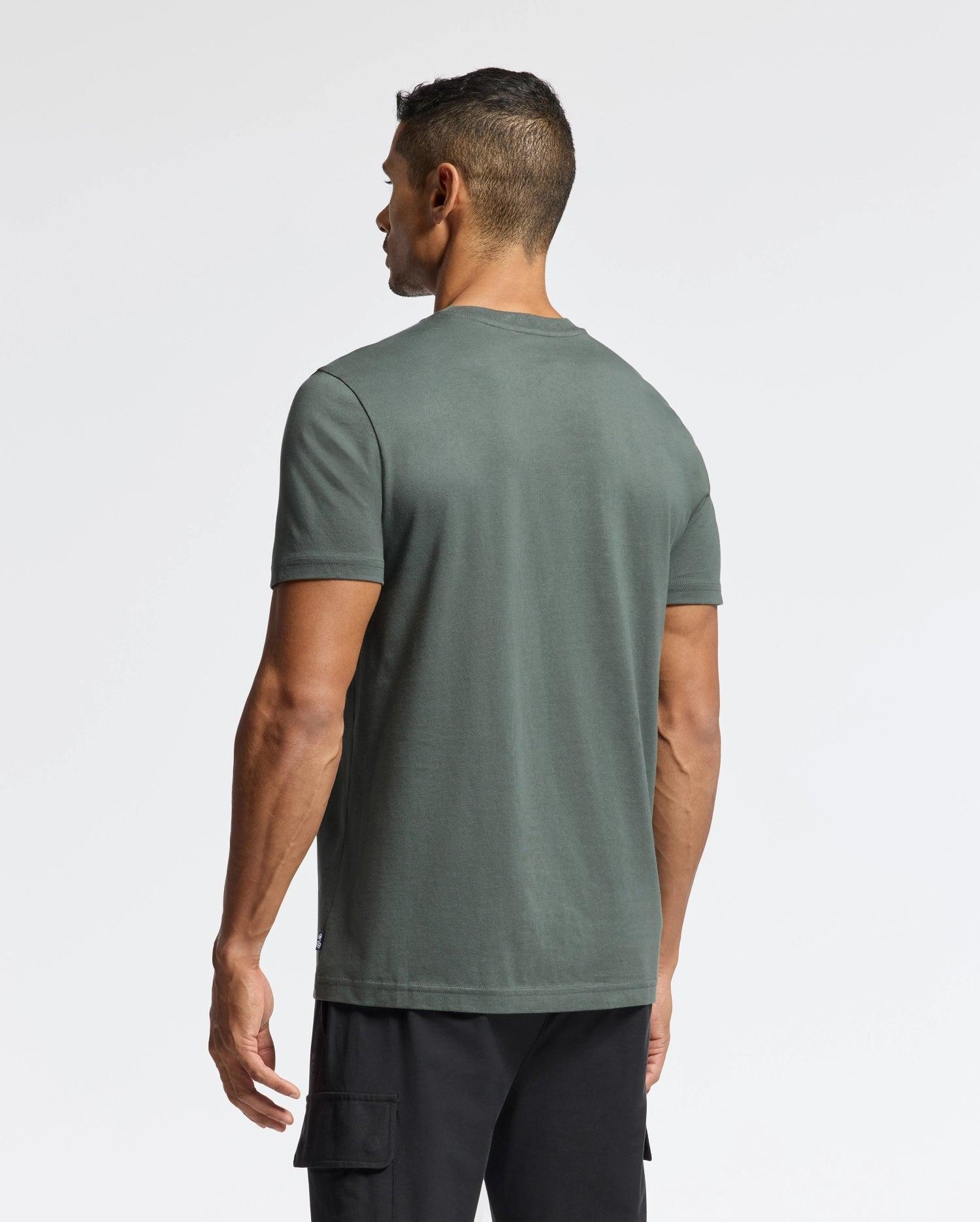 MENS PIERCE EMBROIDERED GRAPHIC TEE - B6U115E200 Product Image