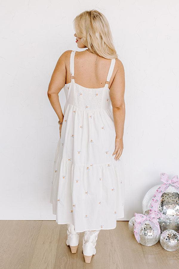 Southern Sunsets Embroidered Midi Curves Product Image