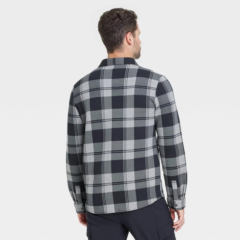 Mens Shirt Jacket - All In Motion Black Onyx M Product Image