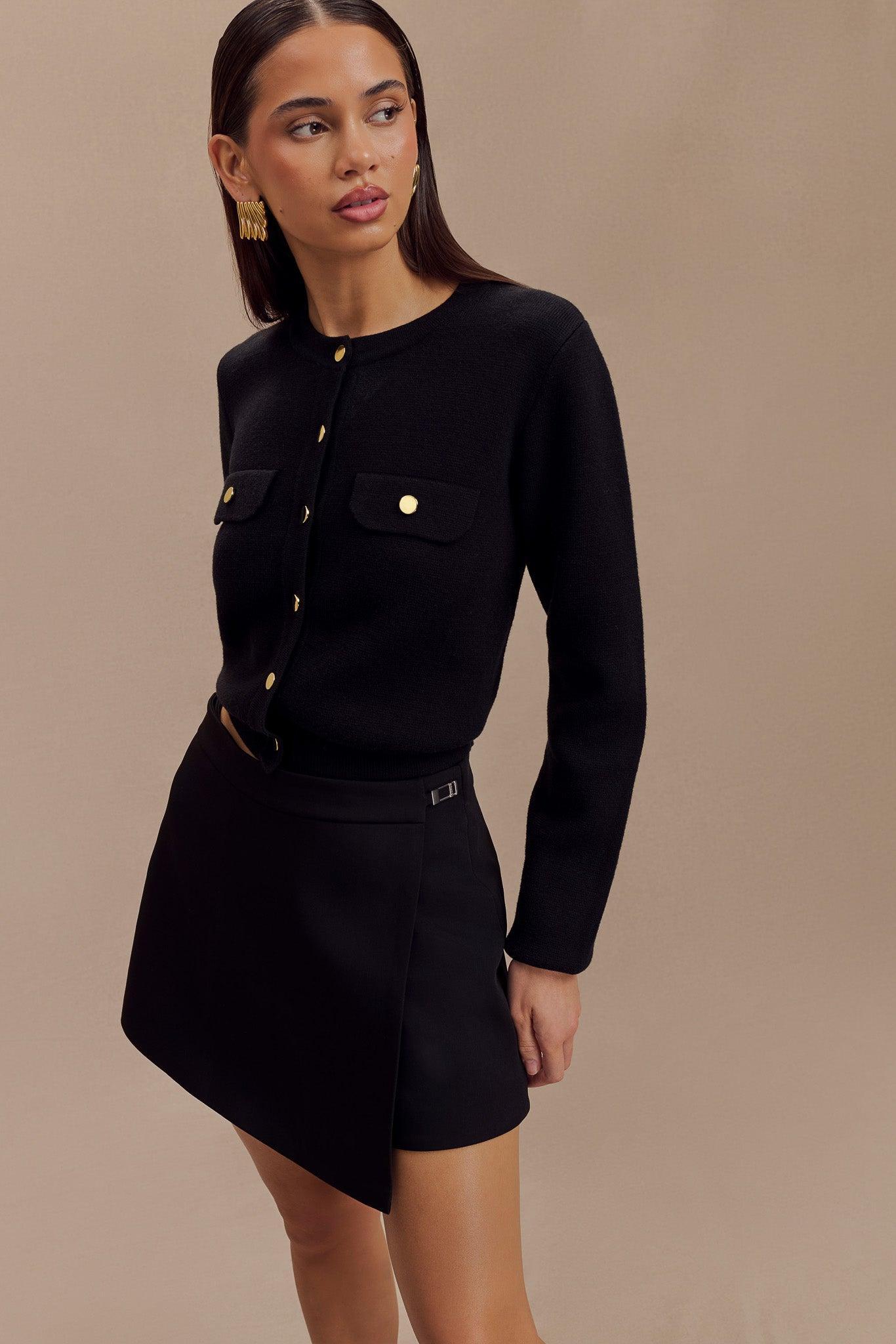 Celene Buckle Skort - Black Product Image