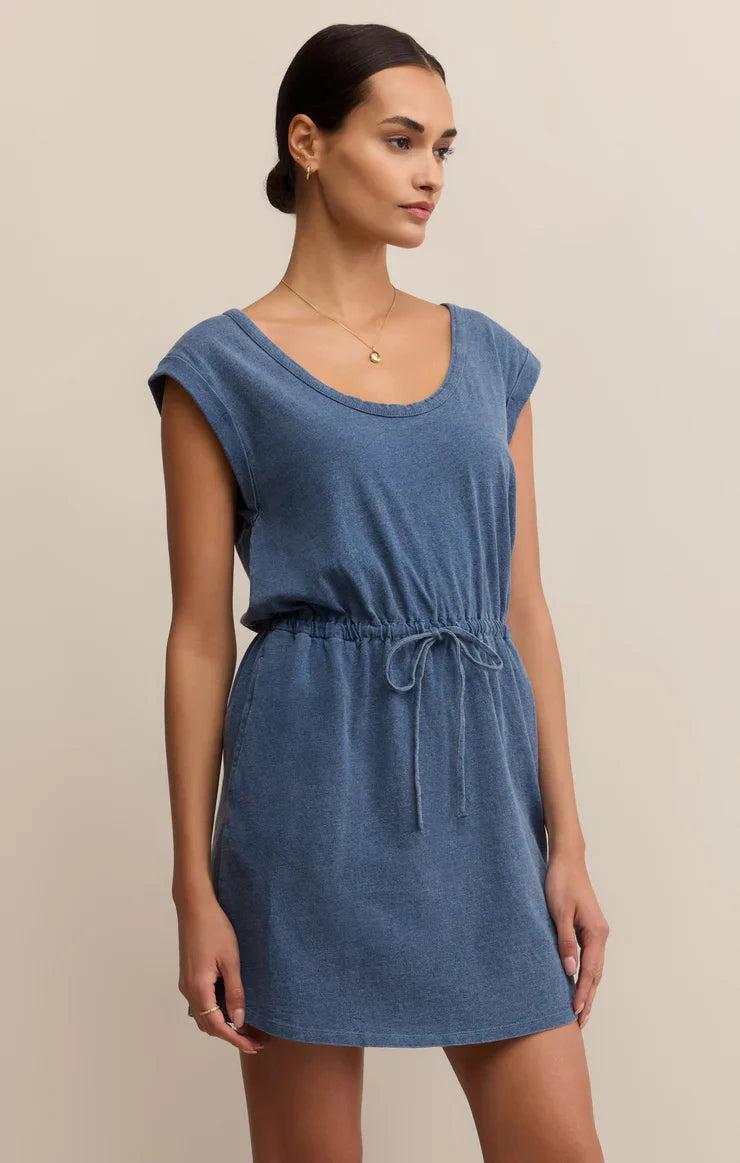 Dayshift Denim Mini Dress Product Image