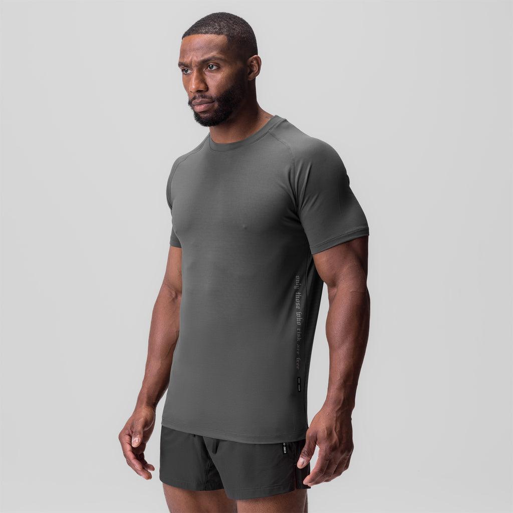 0839. 3D-Lite® 2.0 Fitted Tee - Space Grey "OTWR" Product Image