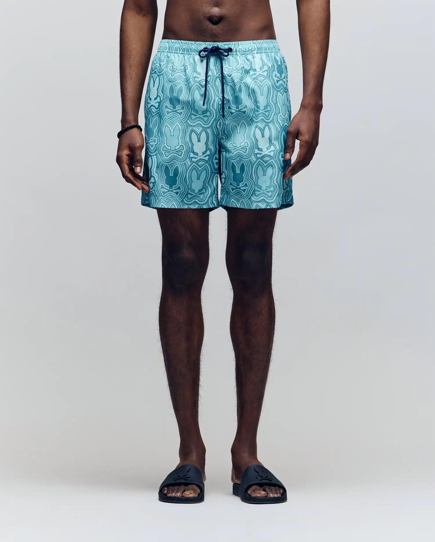 MENS CHUCK ALL OVER PRINT LIGHTWEIGHT SWIM TRUNK - MB1000003 Product Image