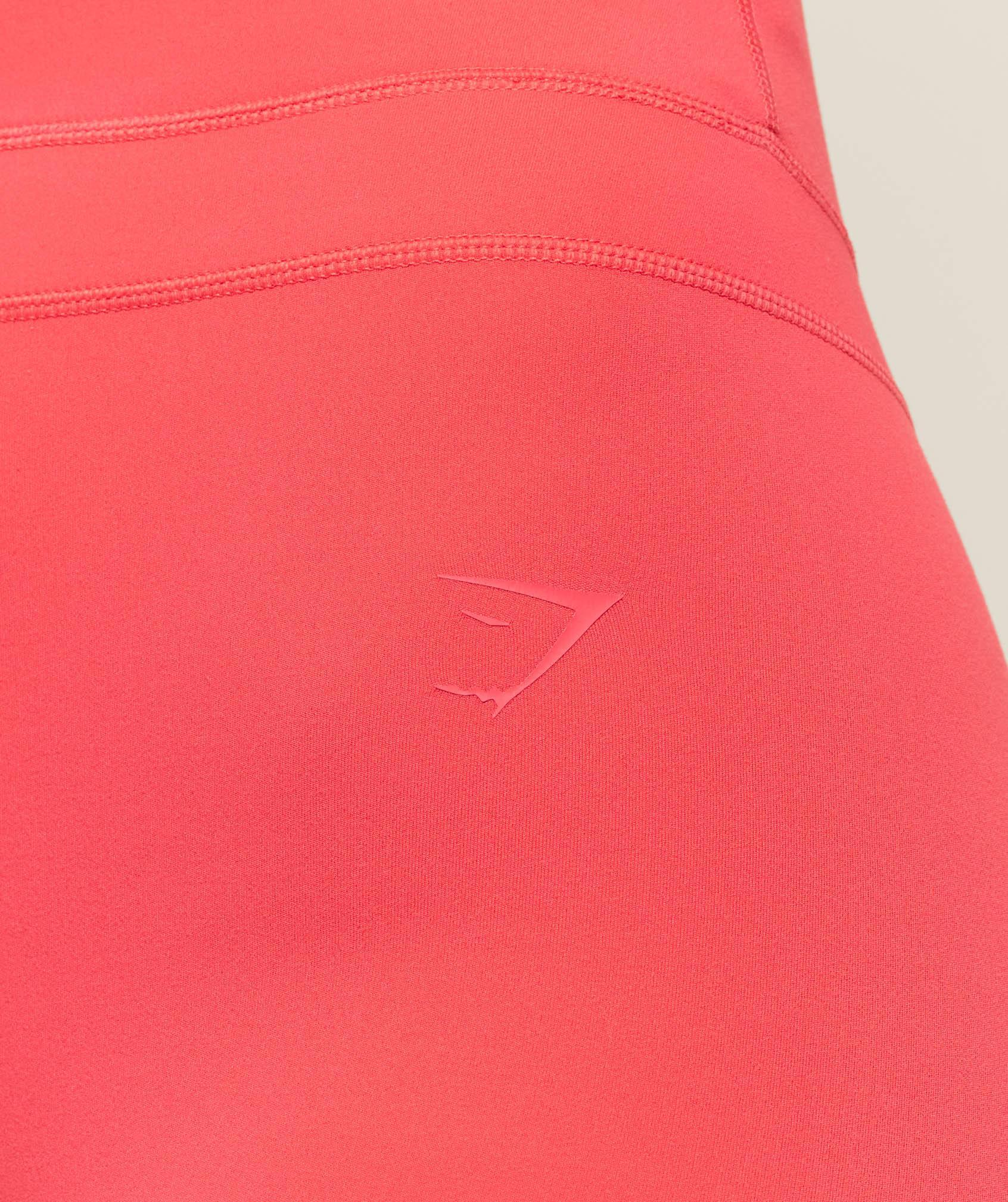 Gymshark Minimal Sports Bra - Coral Red Female Product Image