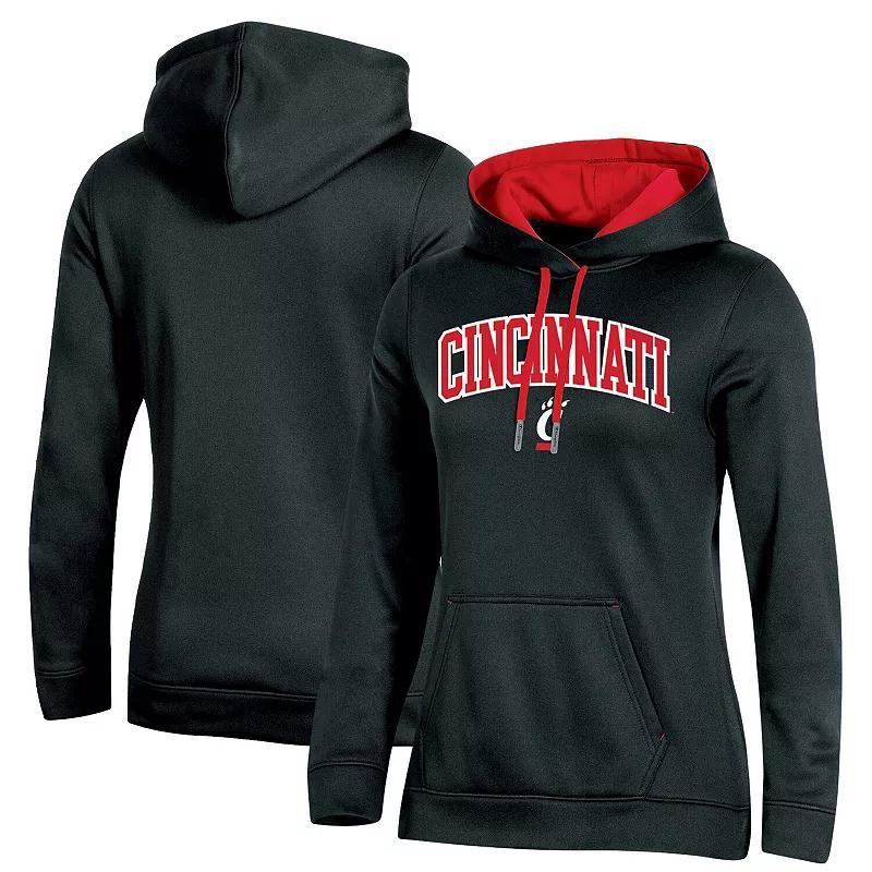 Women's Champion Black Cincinnati Bearcats Arch Logo 2.0 Pullover Hoodie, Size: XS Product Image