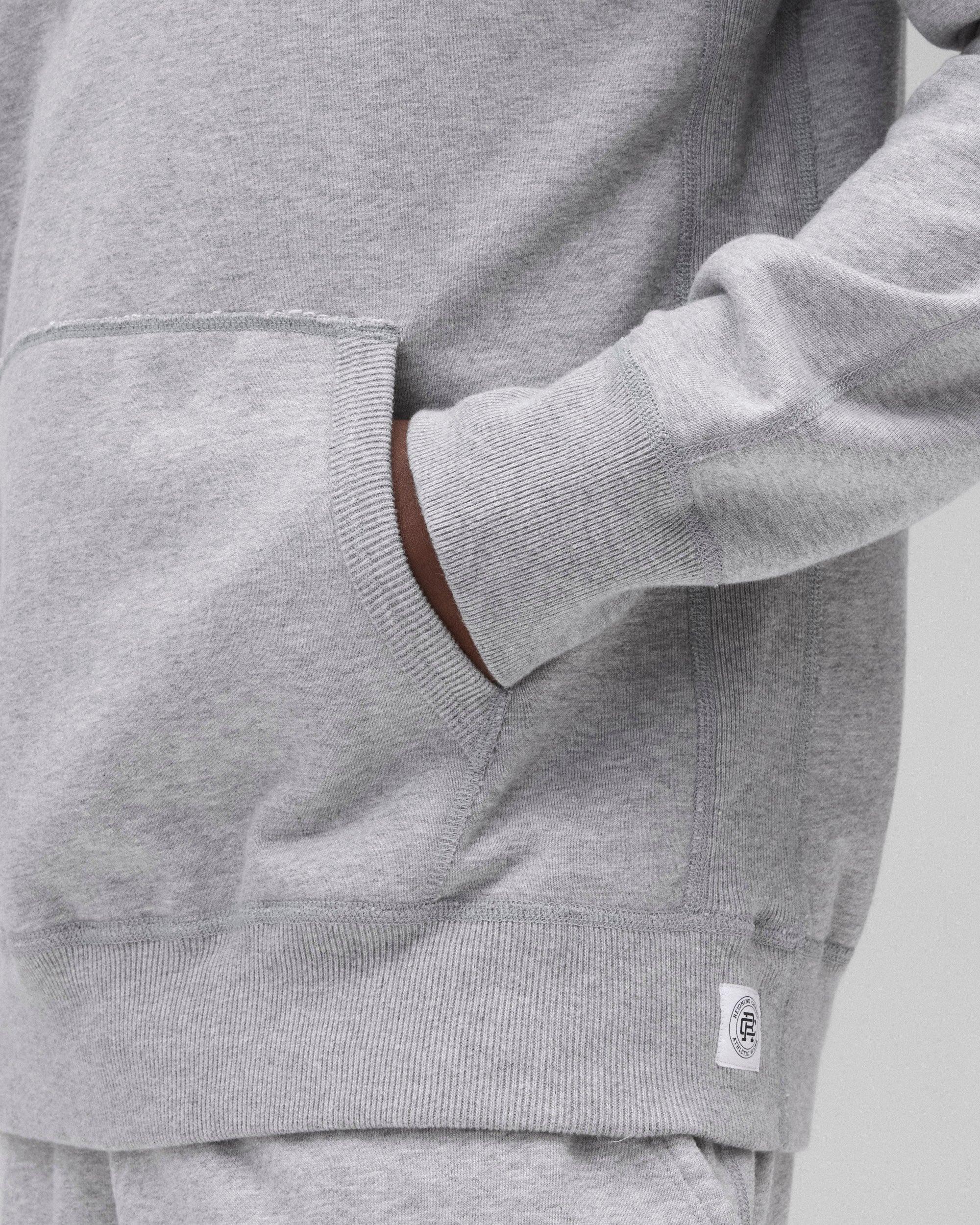 Midweight Terry Slim Hoodie Male Product Image