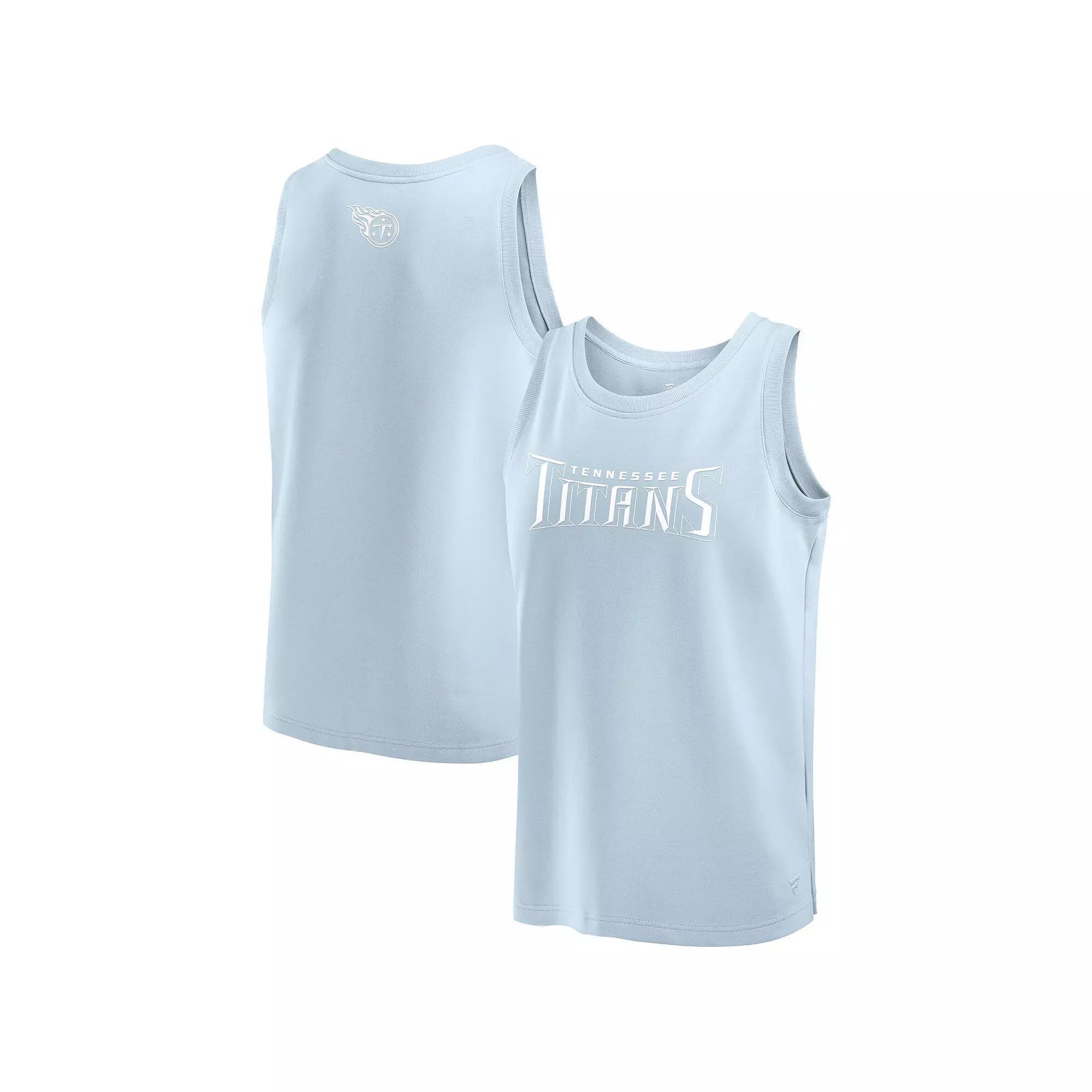 Men's Fanatics Light Blue Tennessee Titans Elements Tank Top, Size: 2XL Product Image