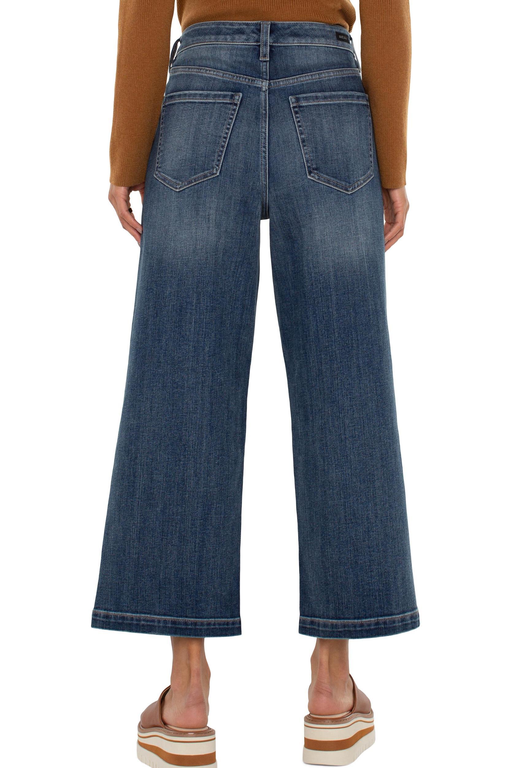 Stride Hr Wide Leg Pant seam detail 26"ins Product Image