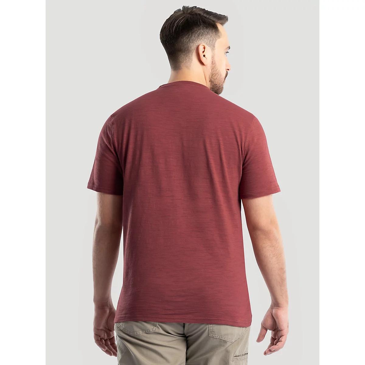 Men's Slub Knit Henley in Mirage Product Image