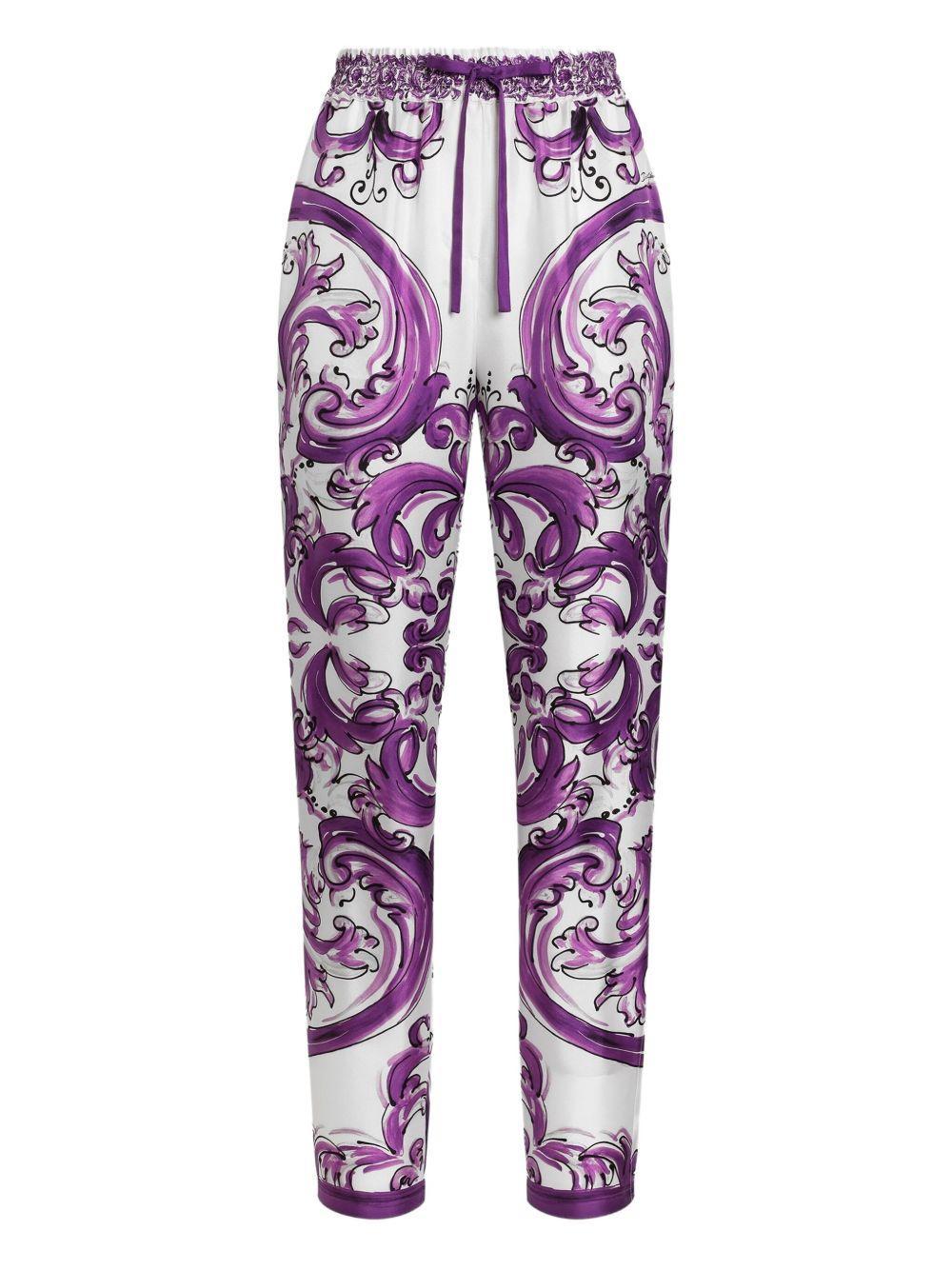 silk trousers Product Image