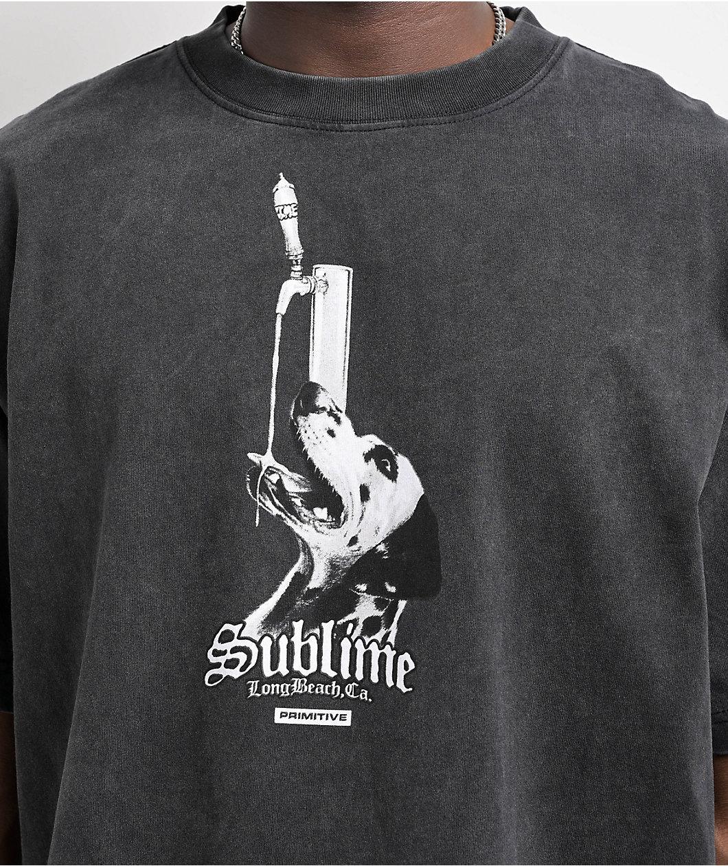 Primitive x Sublime Thirsty Black T-Shirt Product Image