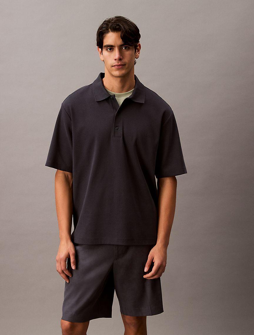 Chainstitch Relaxed Polo Shirt Product Image