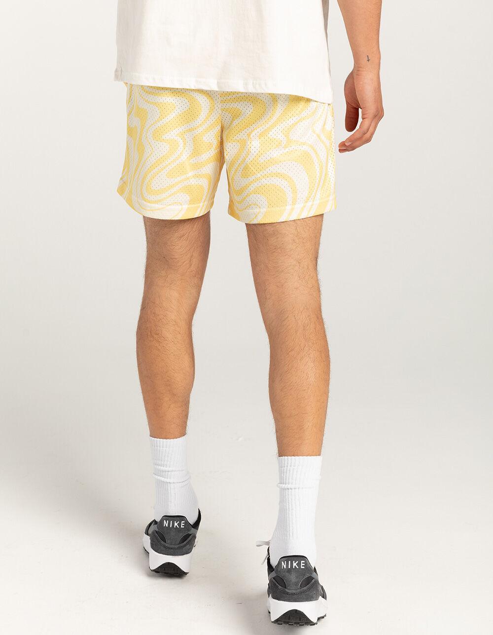 RSQ Mens 6" Mesh Shorts - RED COMBO Product Image