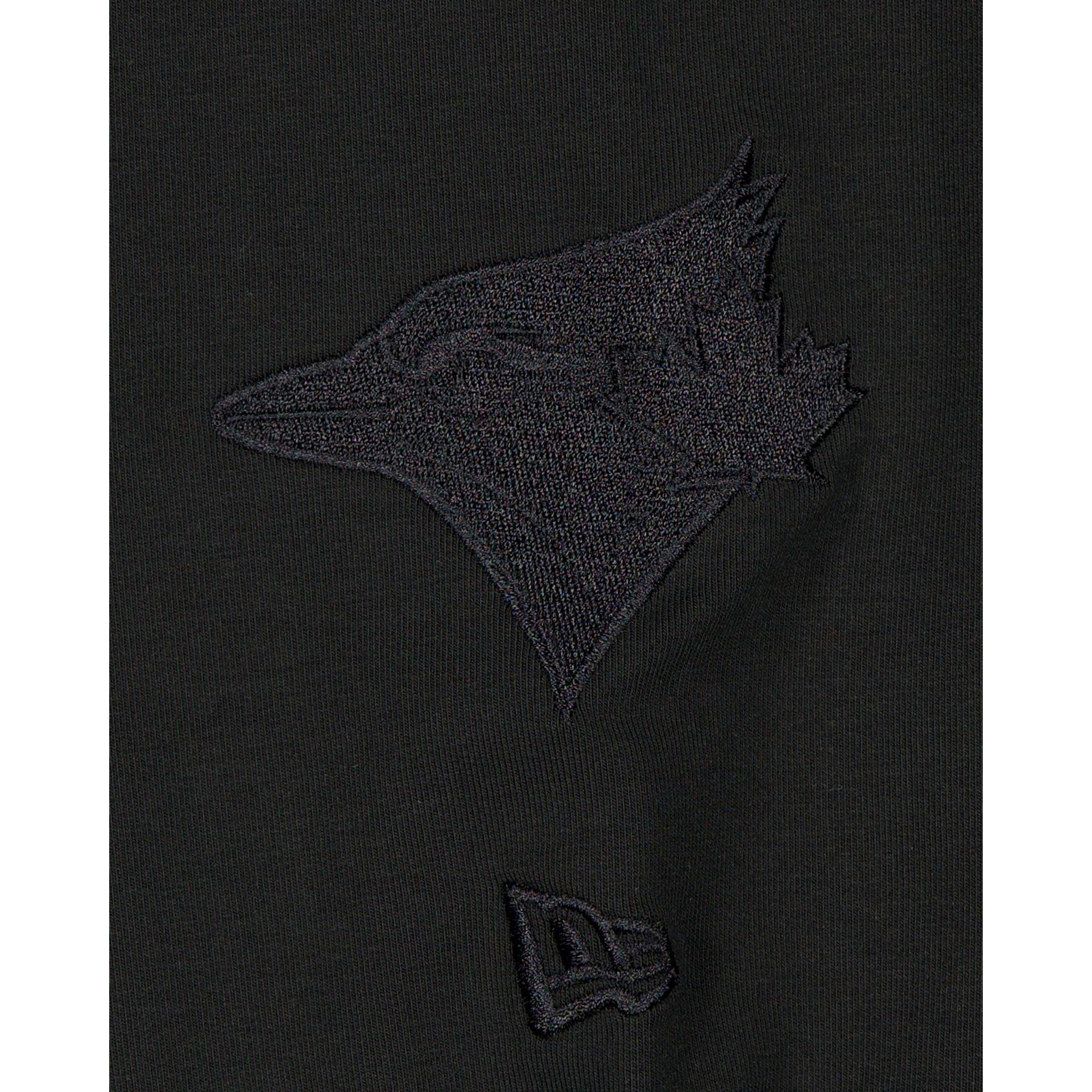 Chicago Cubs Black on Black Logo Select Hoodie Male Product Image