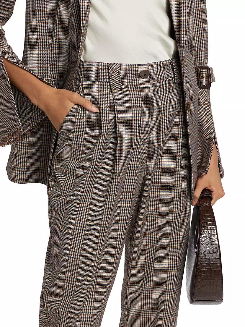 Ellen Plaid Pants Product Image