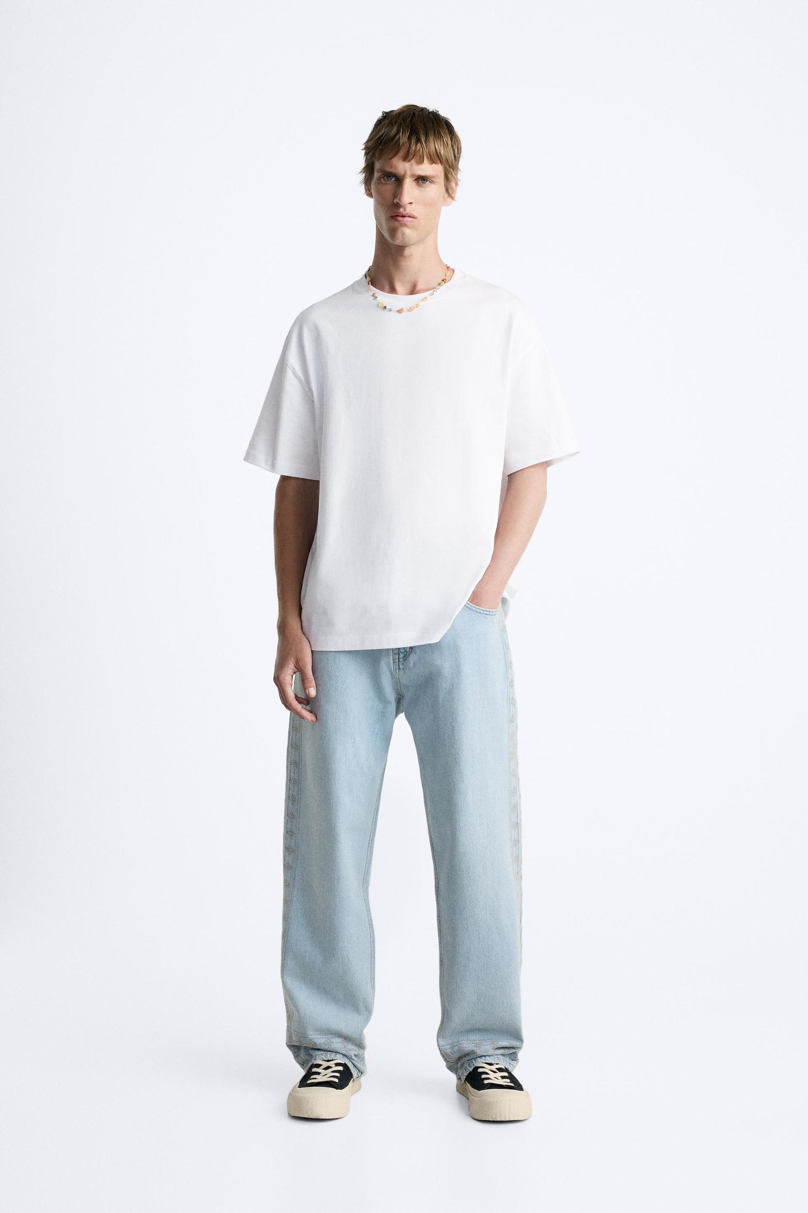 LIMITED EDITION EMBROIDERED JEANS Product Image