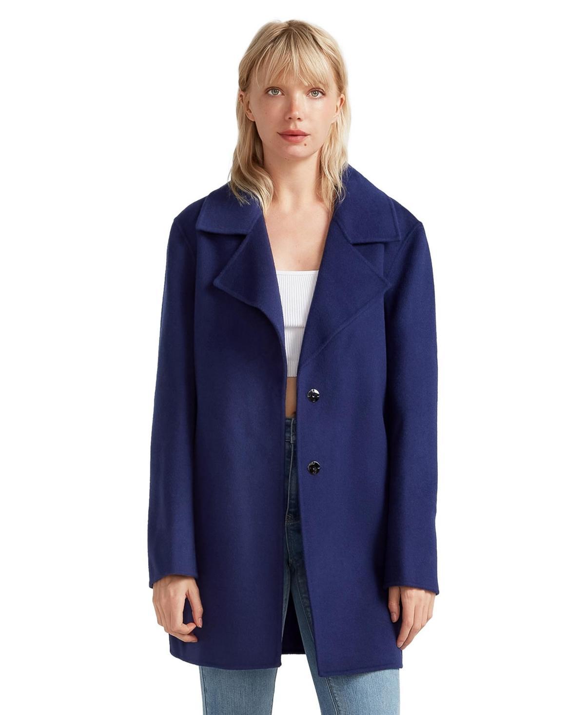 Belle & Bloom Womens Ex-Boyfriend Wool Blend Oversized Jacket Product Image