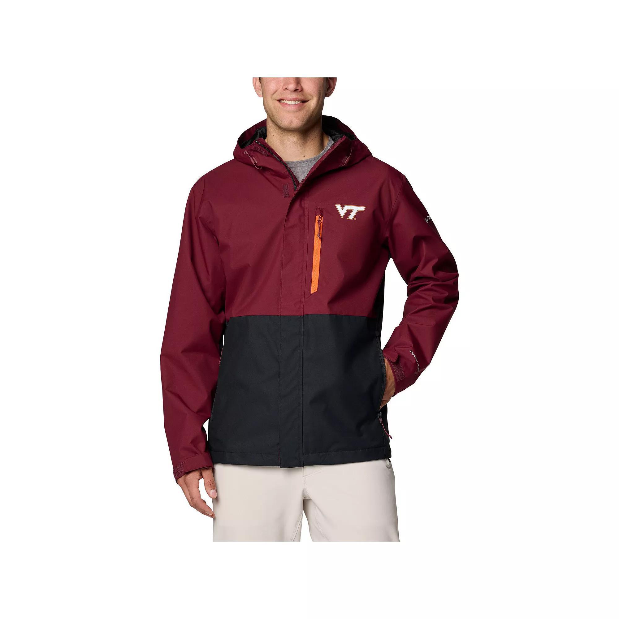 Men's Columbia  Maroon Virginia Tech Hokies Field Bound Omni-Tech�� Full-Zip Jacket, Size: 2XL, Red Product Image