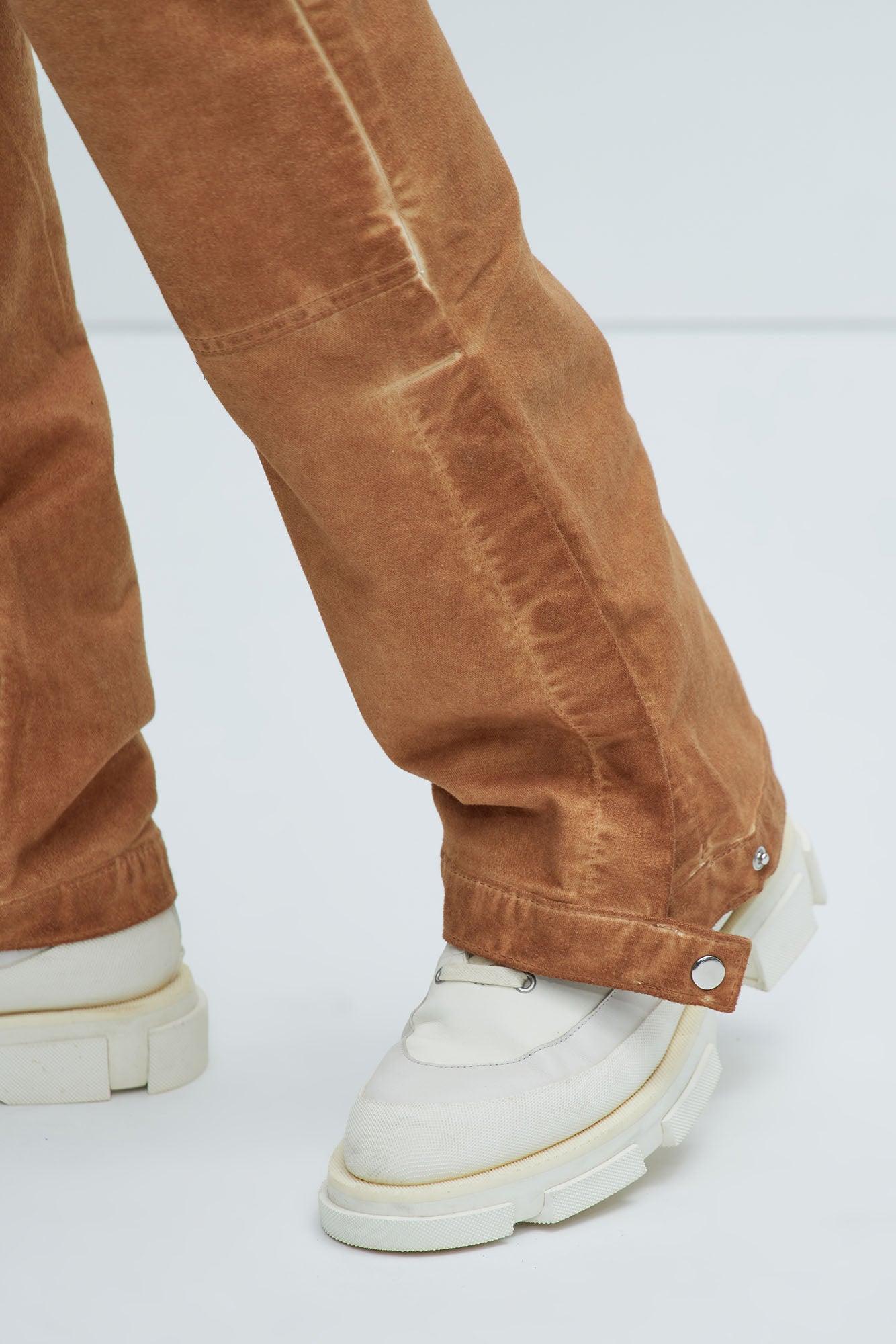 Deker Carpenter Flare Pants - Brown Product Image
