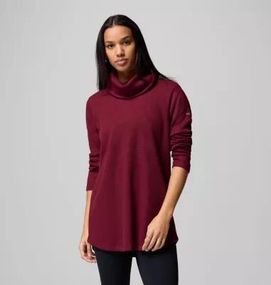 Columbia Women's Holly Hideaway Waffle Cowl Neck Pullover- Product Image