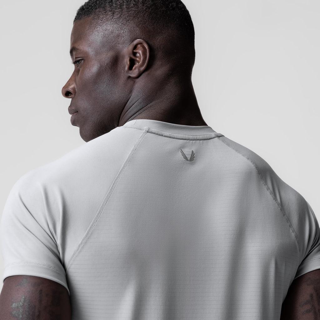 0839. 3D-Lite® 2.0 Lycra® Fitted Tee - Slate Grey "OTWR" Product Image