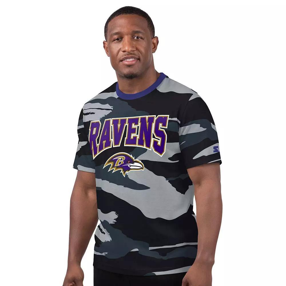 Men's Starter Gray Minnesota Vikings Thursday Night Gridiron T-Shirt, Size: Large, Grey Product Image