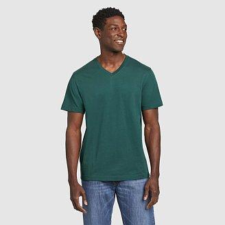Men's Legend Wash 100% Cotton Short-Sleeve V-Neck T-Shirt Product Image