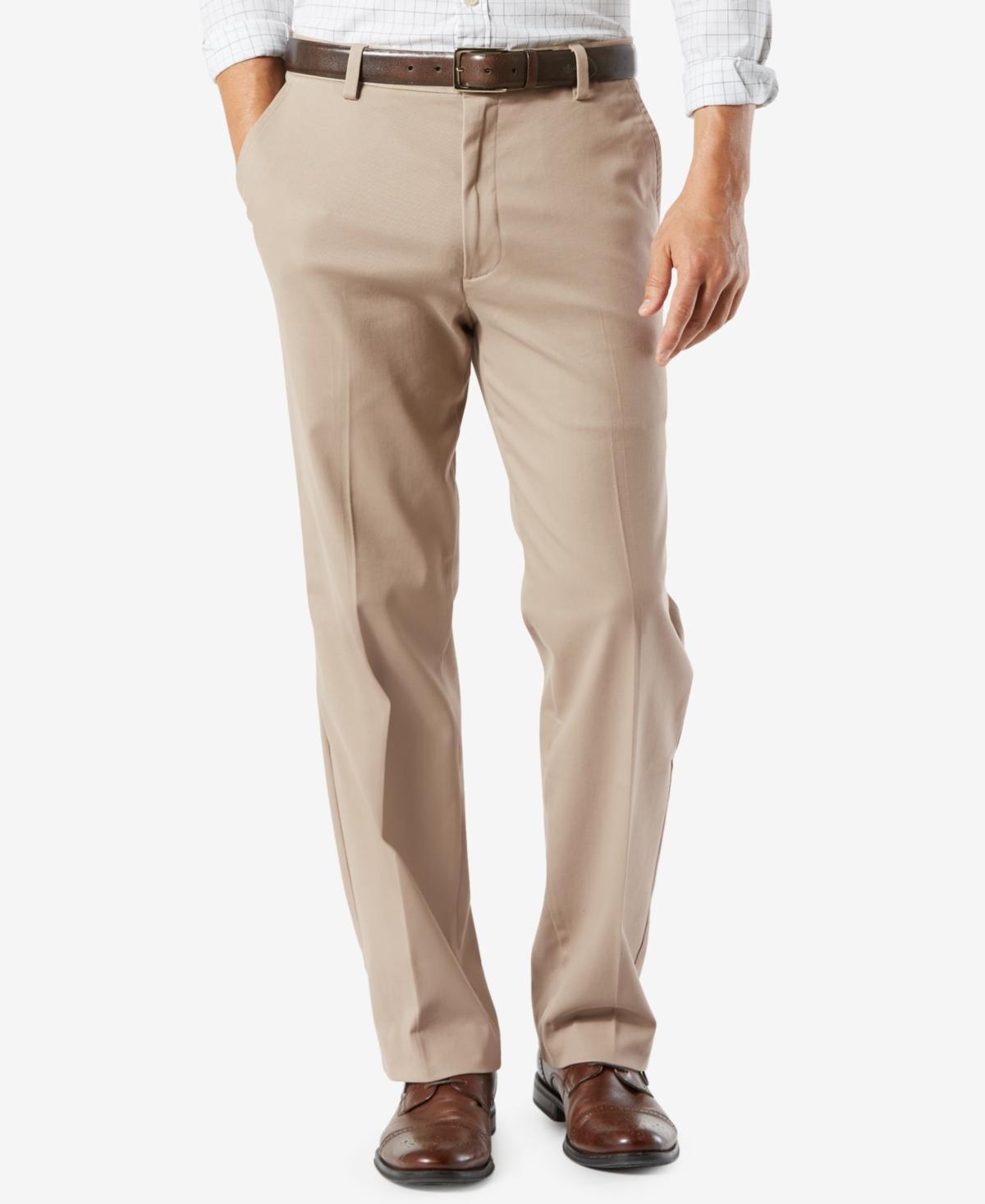 Men's Dockers® Stretch Easy Khaki Classic-Fit Flat-Front Pants, Size: 42 X 32, Dockers Blue Product Image