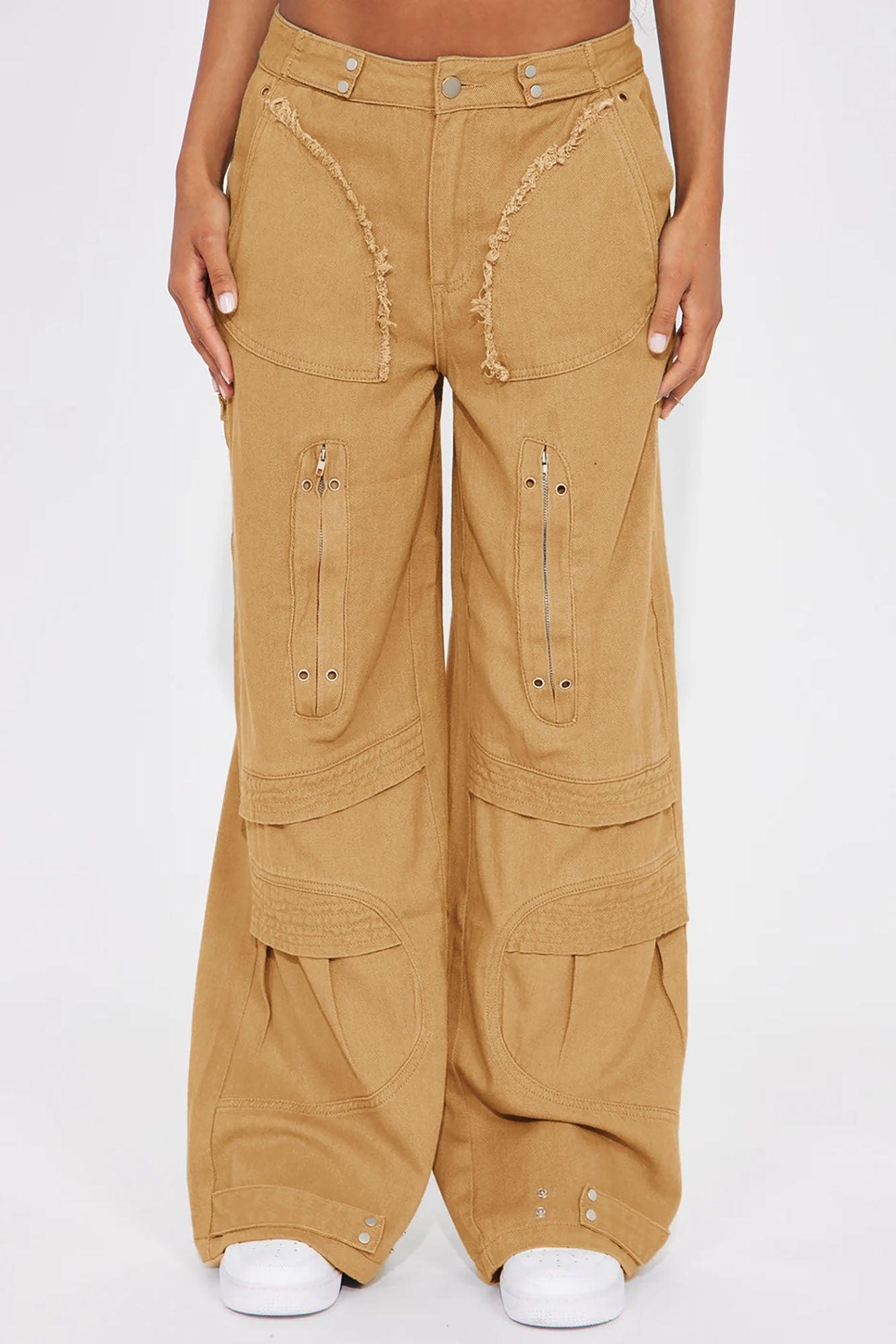 I Do It Better Cargo Pant - Khaki Product Image