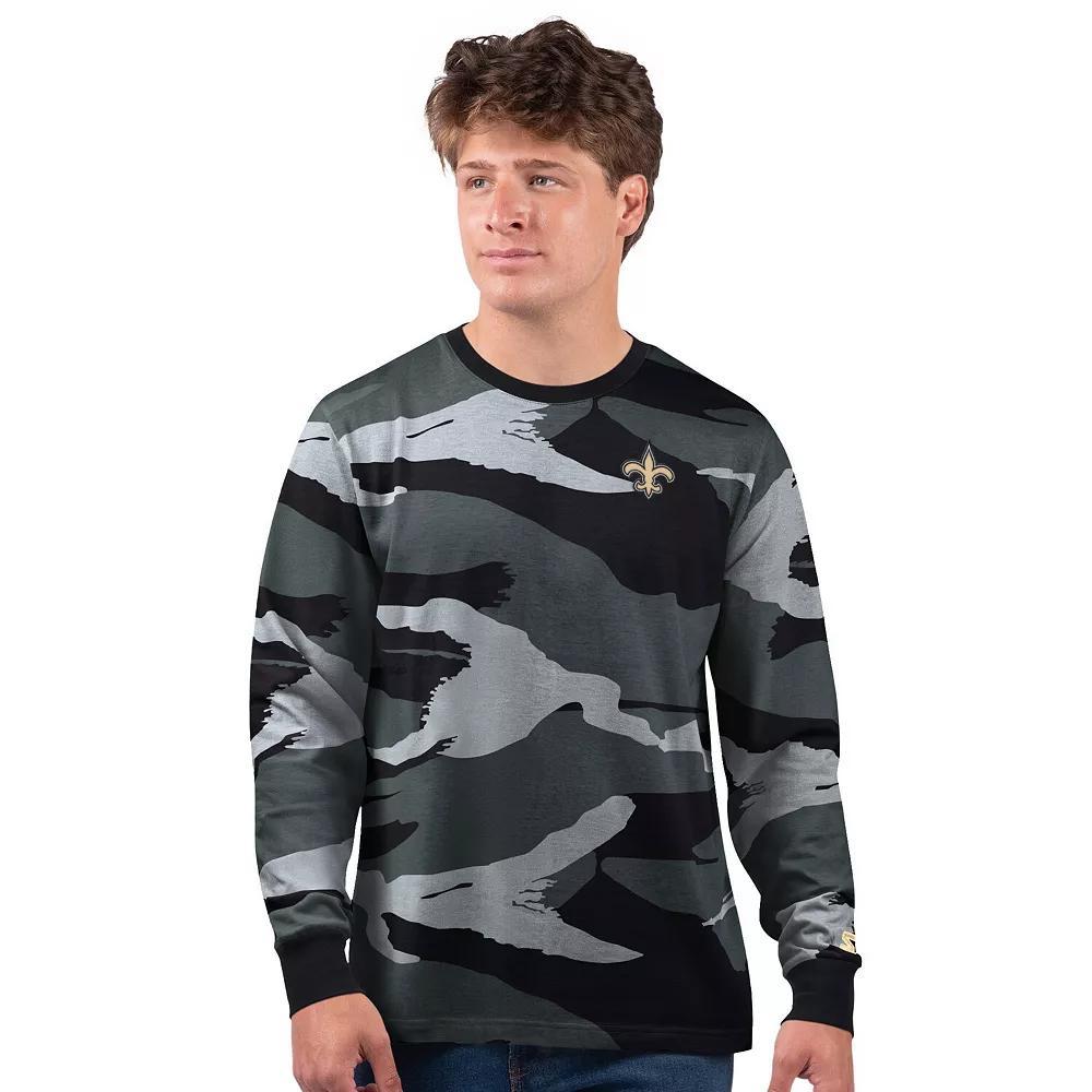 Mens Starter Gray Baltimore Ravens Thursday Night Gridiron Long Sleeve T-Shirt Product Image