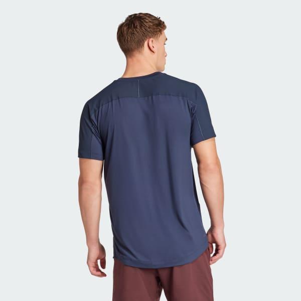 adidas Puremotion Tee Aurora Ruby L Mens Product Image
