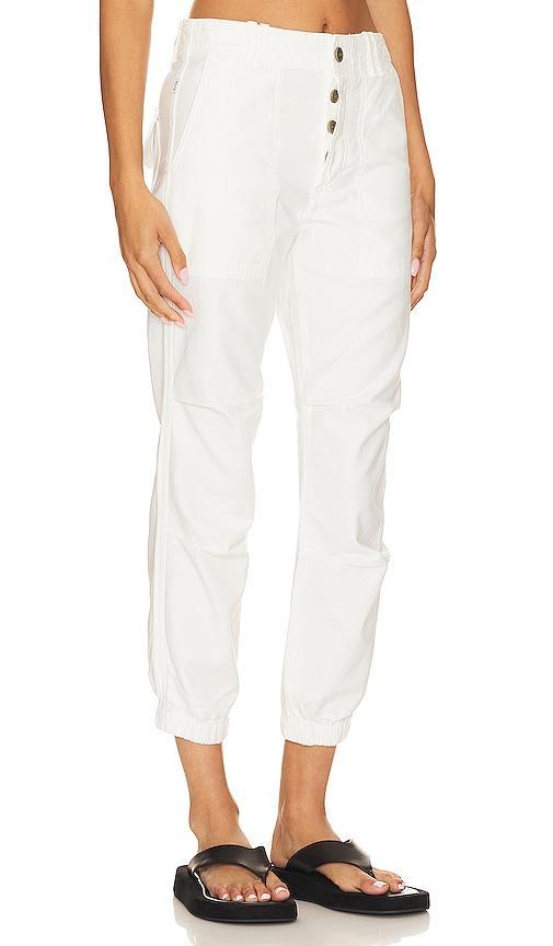 Agnit Sateen Cropped Utility Trousers Product Image