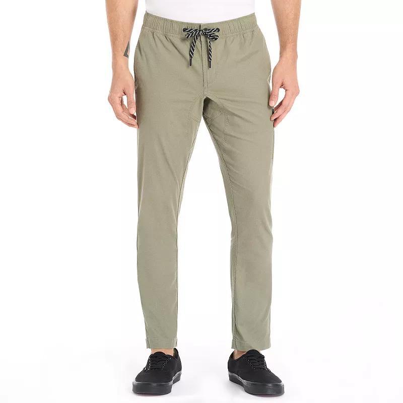 Men's Hurley Ripstop Jogger Pants, Size: Small, Black Aqua Product Image