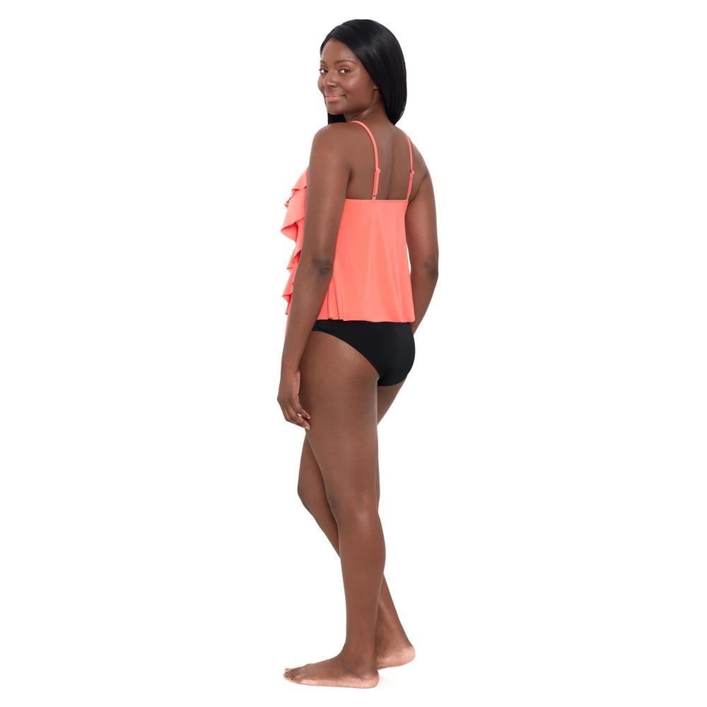 Women's Trimshaper Rachel Tankini Swimsuit Top, Size: 10, Pink Product Image