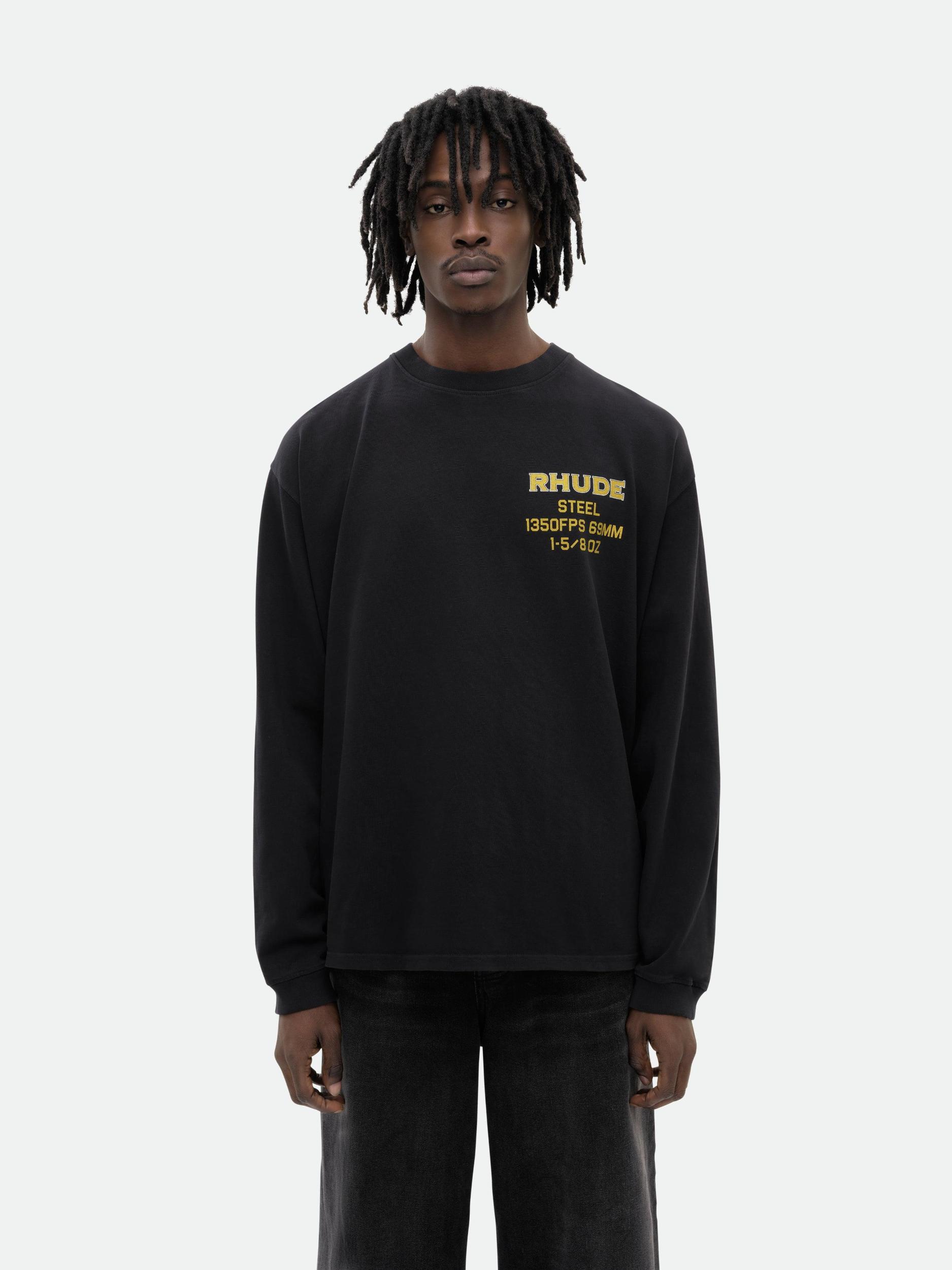 RHUDE STEEL LS TEE Male Product Image