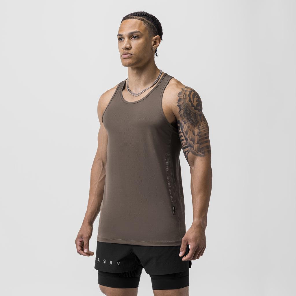 0754. AeroSilver® Training Singlet - Olive Product Image