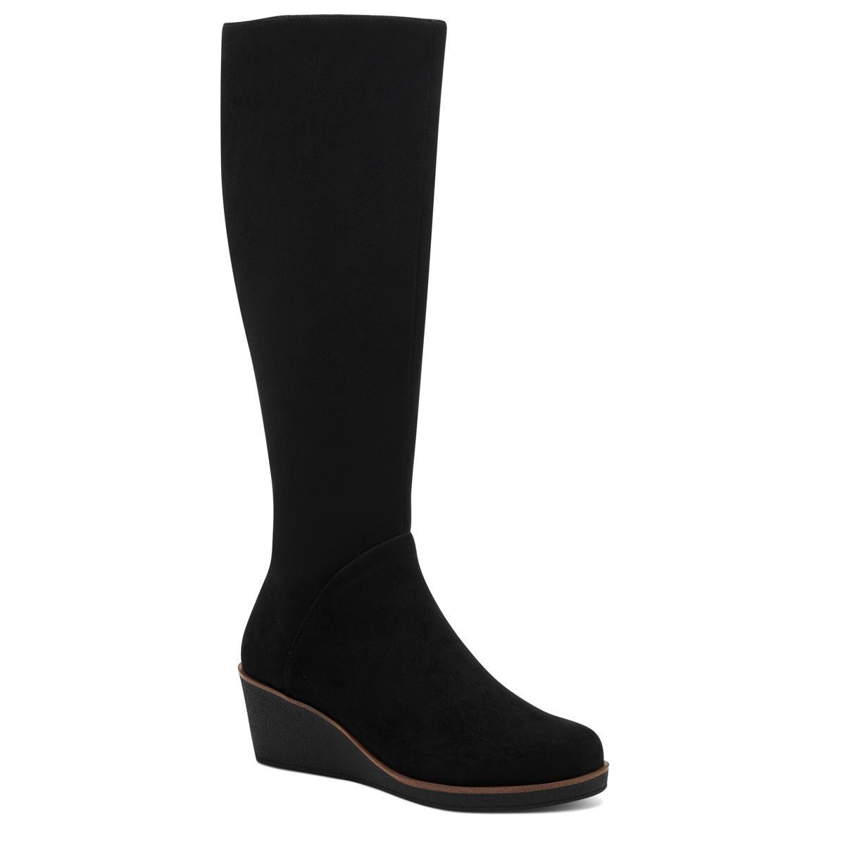 Aerosoles Binocular Womens Suede Knee-High Boots Product Image