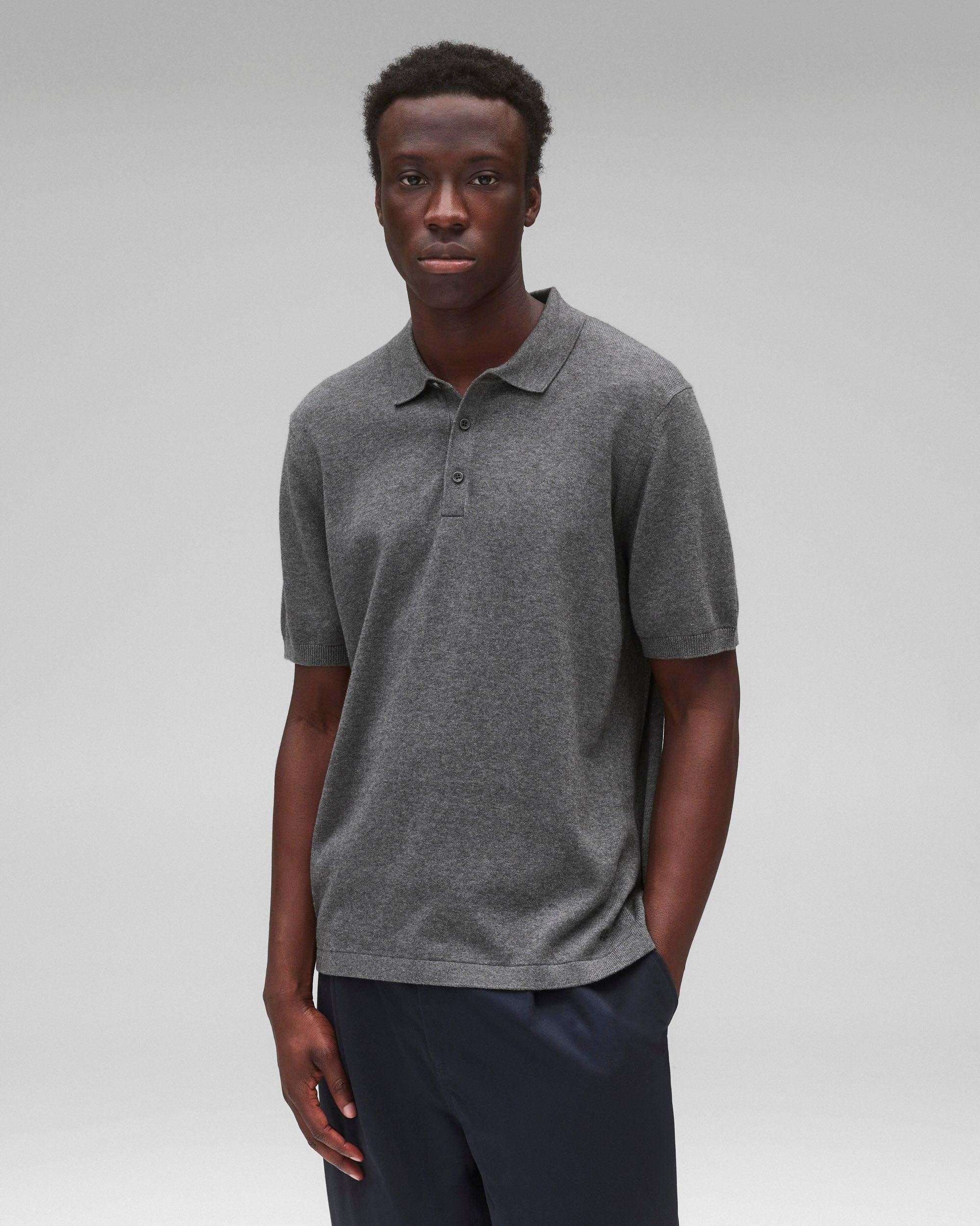 Cotton Cashmere Riviera Polo Male Product Image