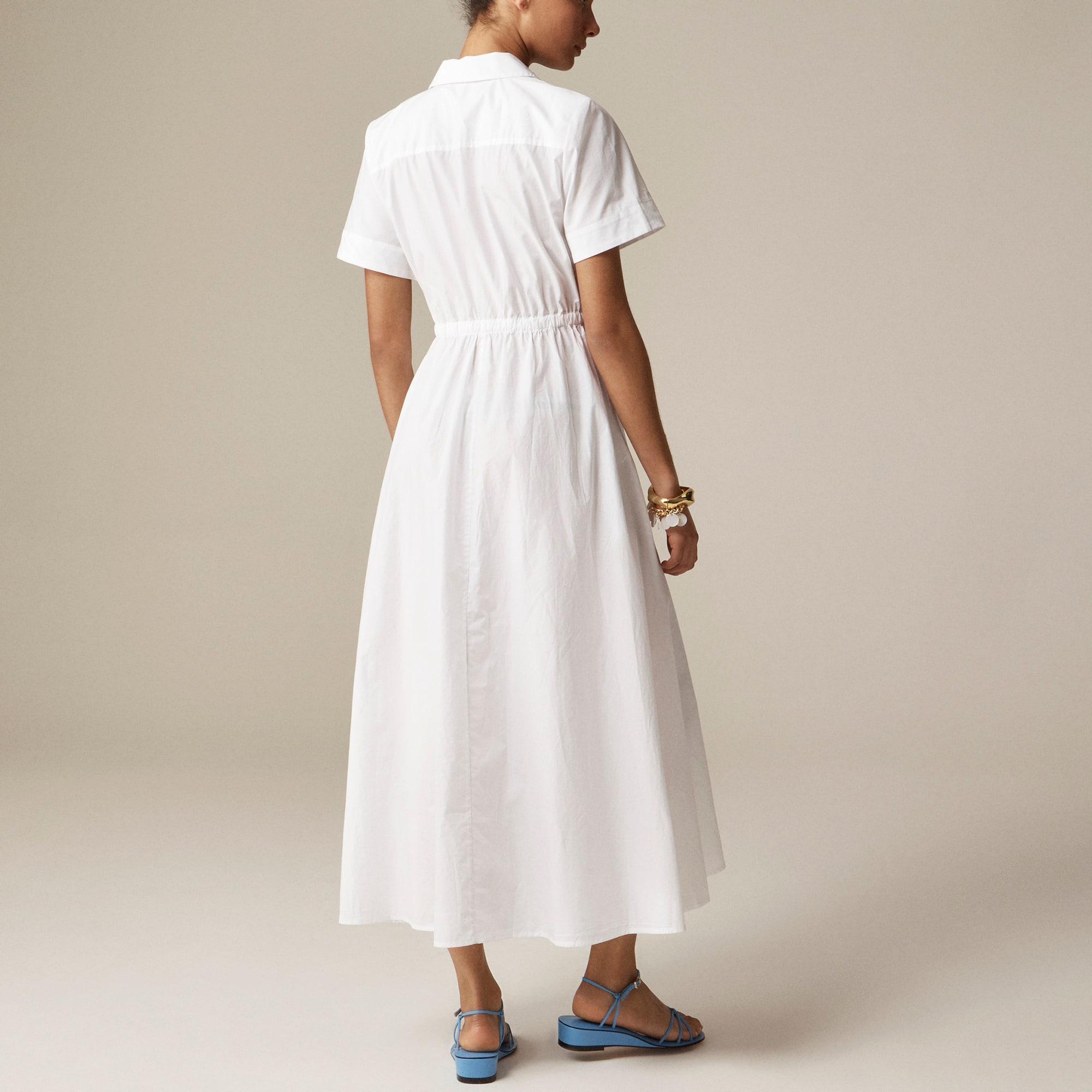 Tall Cerise shirt-dress in cotton poplin Product Image