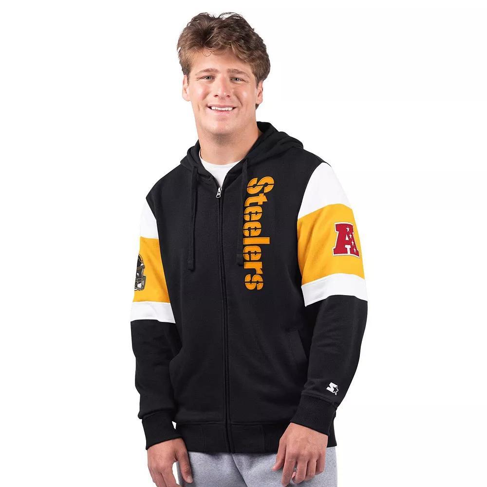 Men's Starter Red Kansas City Chiefs Extreme Full-Zip Hoodie, Size: Medium Product Image
