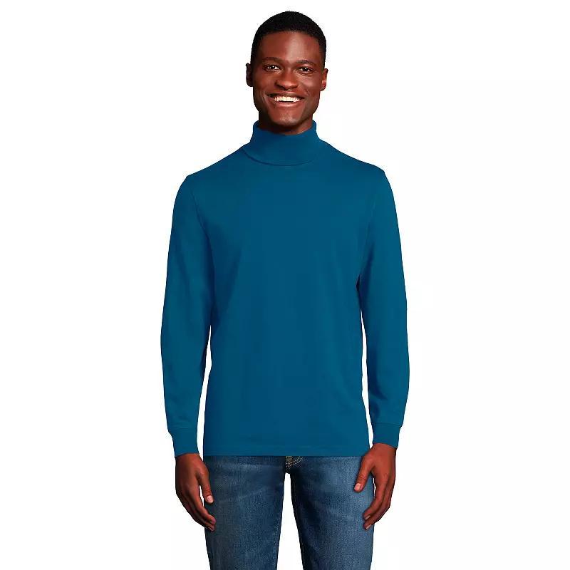 Big & Tall Lands End Super-T Turtleneck, Mens Product Image