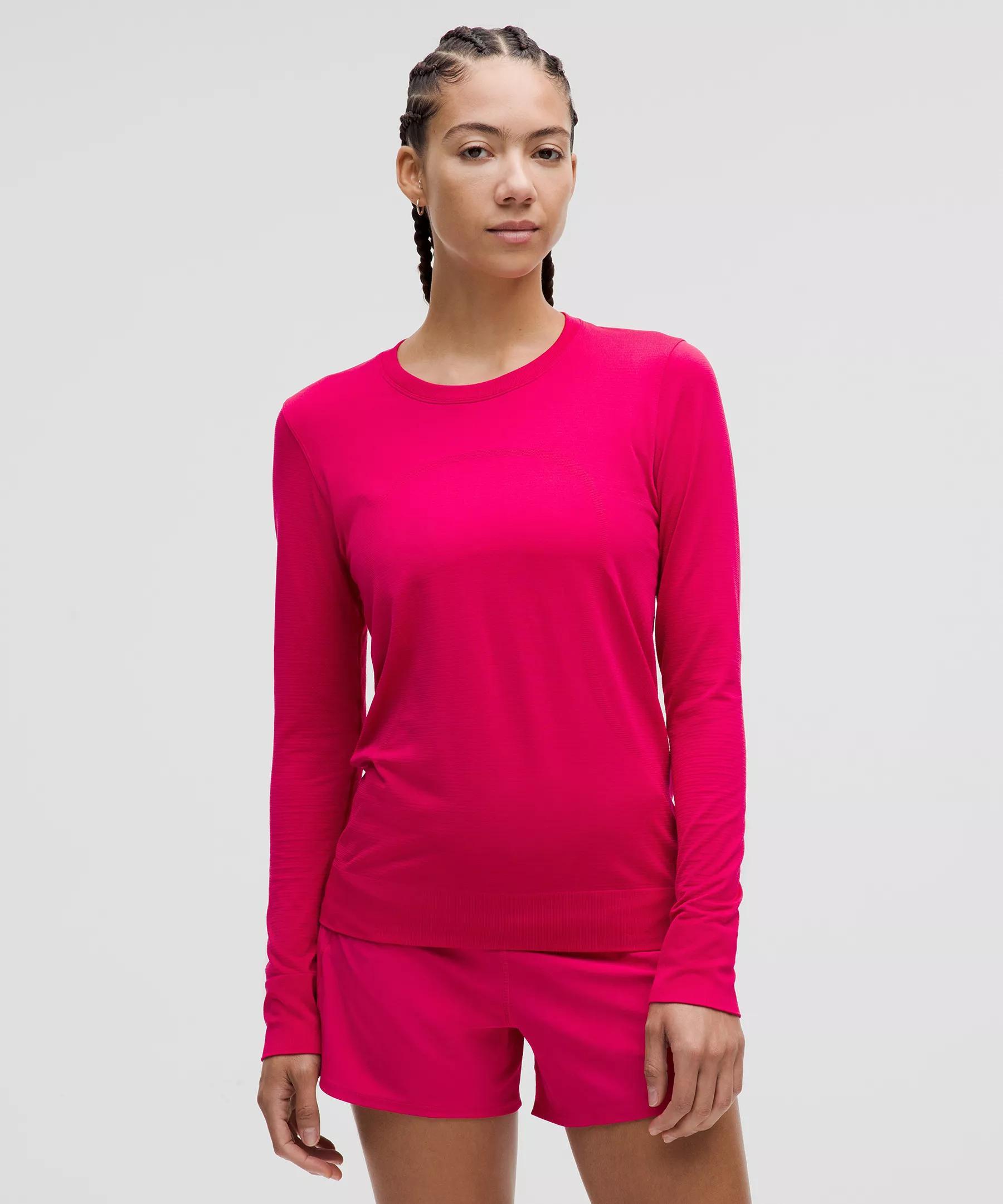 Swiftly Relaxed Long-Sleeve Shirt *Hip Length Product Image