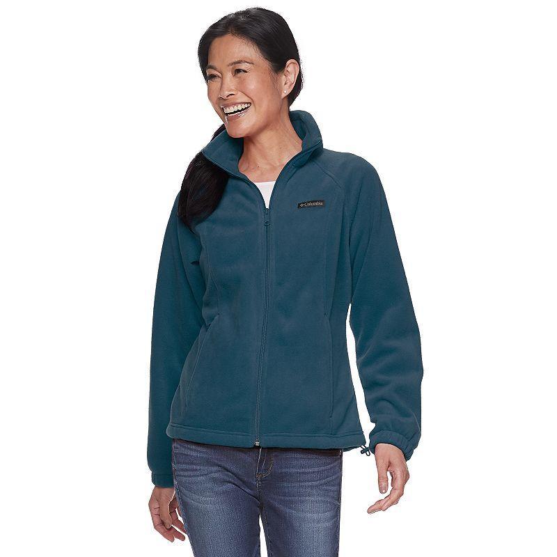 Womens Columbia Benton Springs Zip-Front Fleece Jacket Columbia Blue Product Image