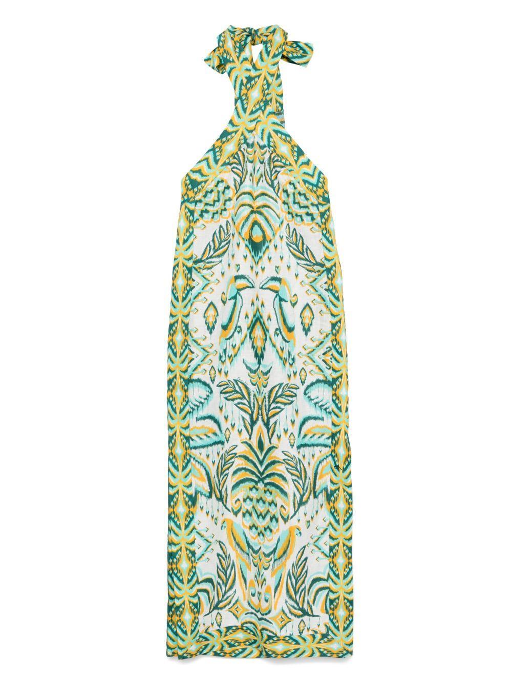 Tropical Tapestry maxi dress Product Image